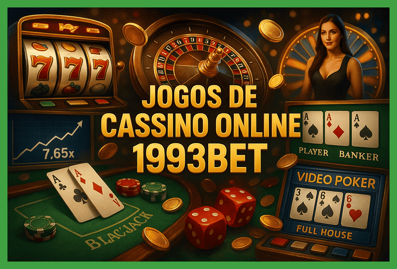 Jogos de cassino online inovadores e emocionantes na 1993BET